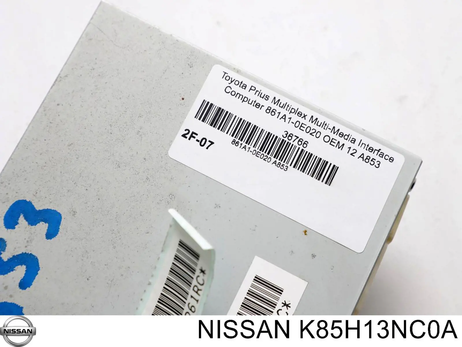 Подушка Айрбег спинки сидіння лівого Nissan/Infiniti K85H13NC0A ціна, від 23.43 USD