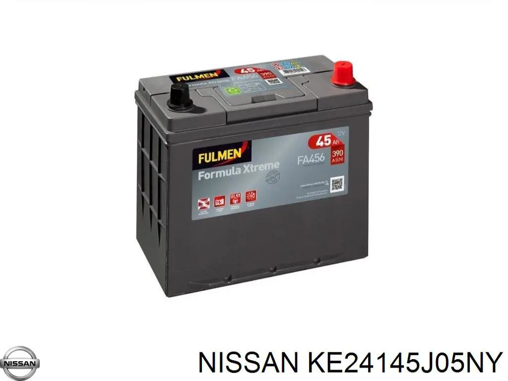 Купити Акумулятор Nissan 45 А/г (KE24145J05NY)
