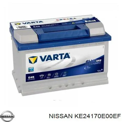 KE24170E00EF Nissan/Infiniti Авто акумулятор