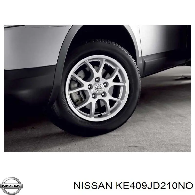 KE409JD210NO Nissan/Infiniti Диски колісні литі (легкосплавні, титанові)