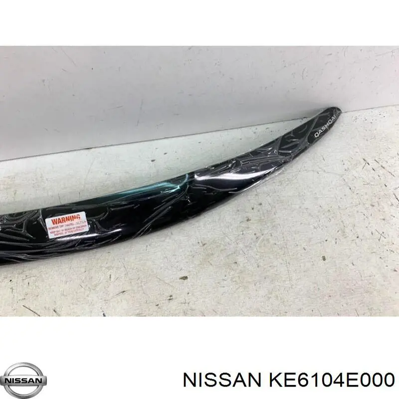 Дефлектор капота Nissan Qashqai 2 (J11) (Нісан Кашкай)