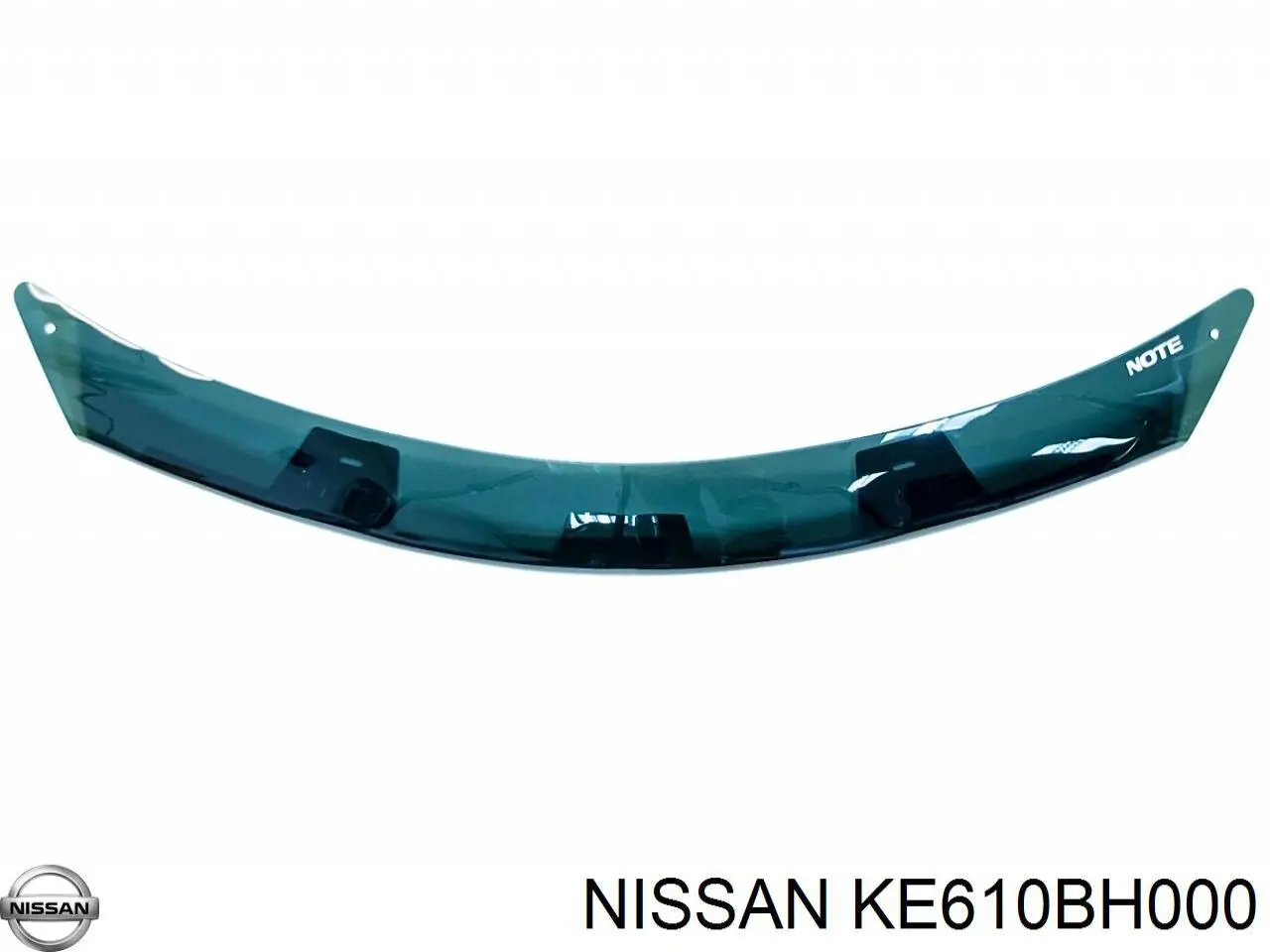 Спойлер капота на Nissan Note  E11