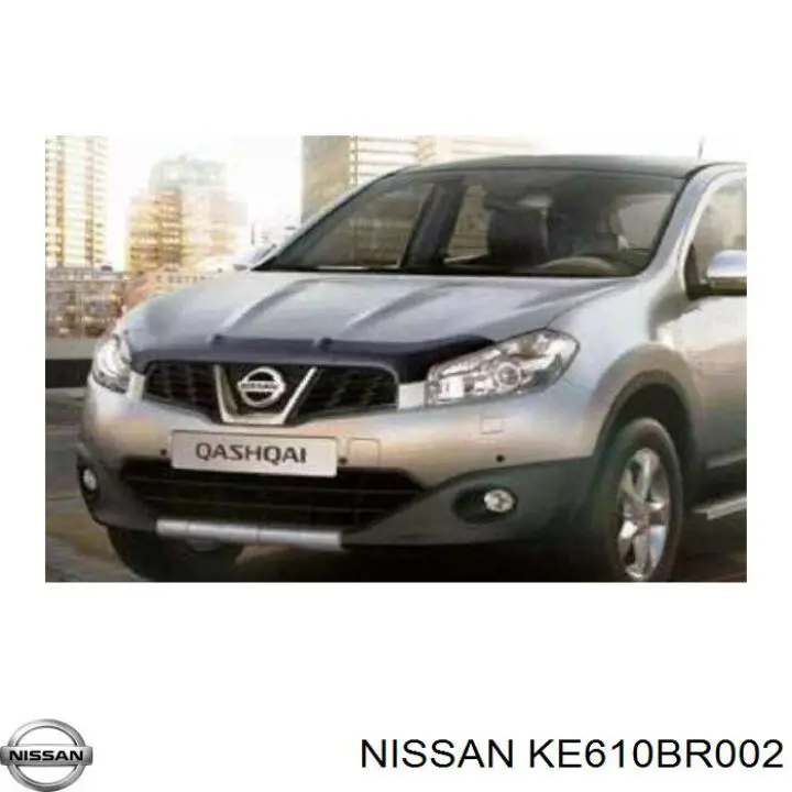 Дефлектор капота (мухобійка) Nissan/Infiniti KE610BR002 ціна, від 108.71 USD