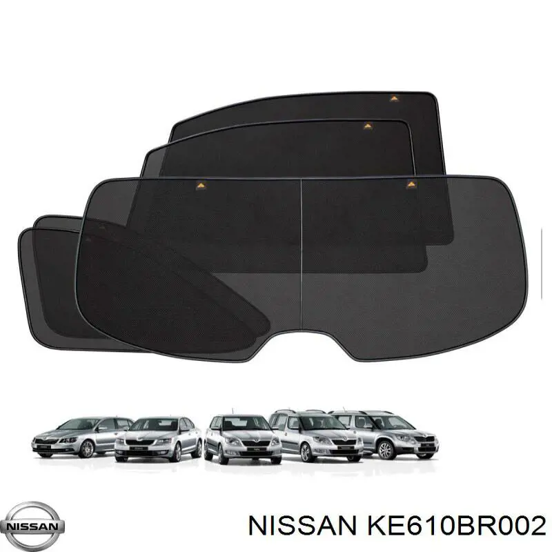 KE610BR002 Nissan/Infiniti Спойлер капота