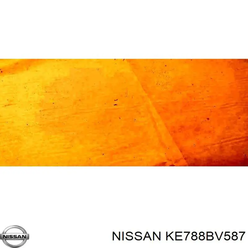 Бризковики задні KE788BV587 Nissan/Infiniti
