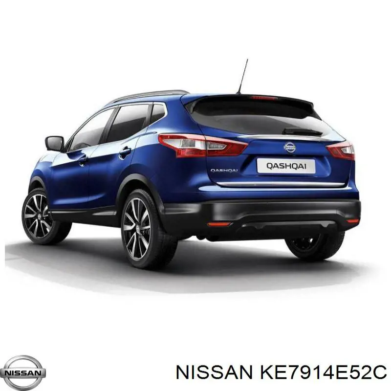 Накладка задньої 3-й/5-й двері Nissan/Infiniti KE7914E52C ціна, від 63.33 USD