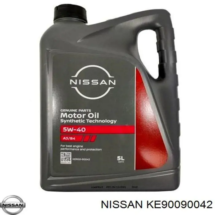 KE90090042 Nissan/Infiniti Масло двигуна