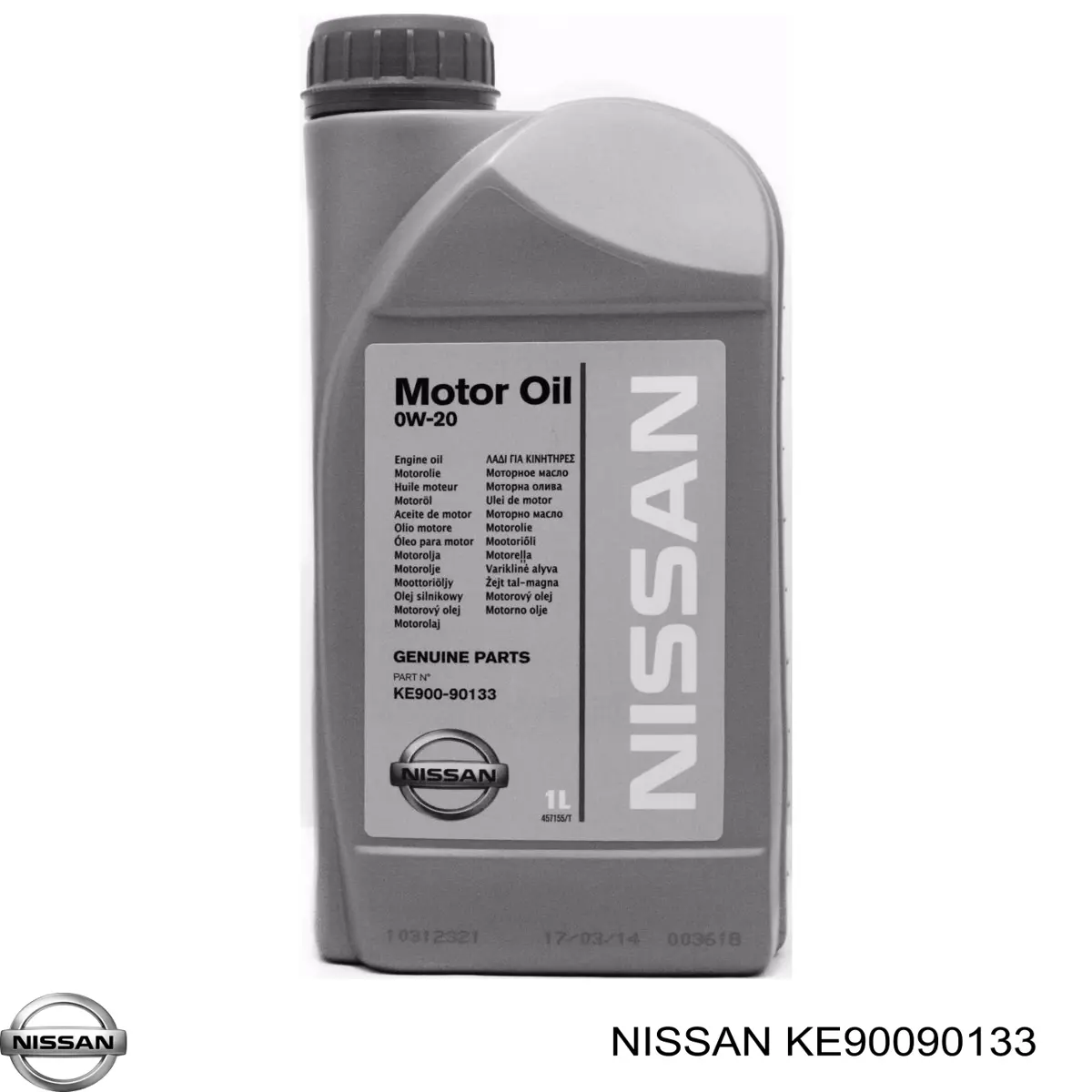 KE90090133 Nissan масло моторне