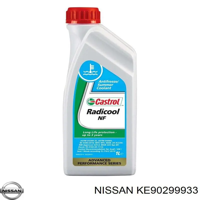 Купити KE90299933 Nissan/Infiniti Охолоджуюча рідина для двигунів