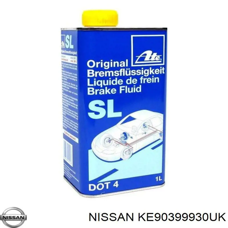 Рідина гальмівна KE90399930UK Nissan/Infiniti