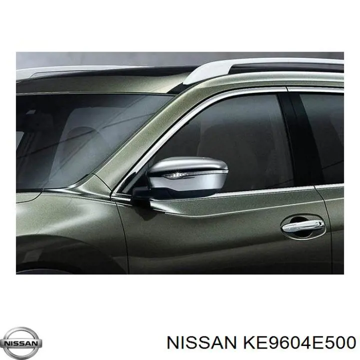 KE9604E500 Nissan/Infiniti Накладка (кришка) дзеркала заднього виду, комплект