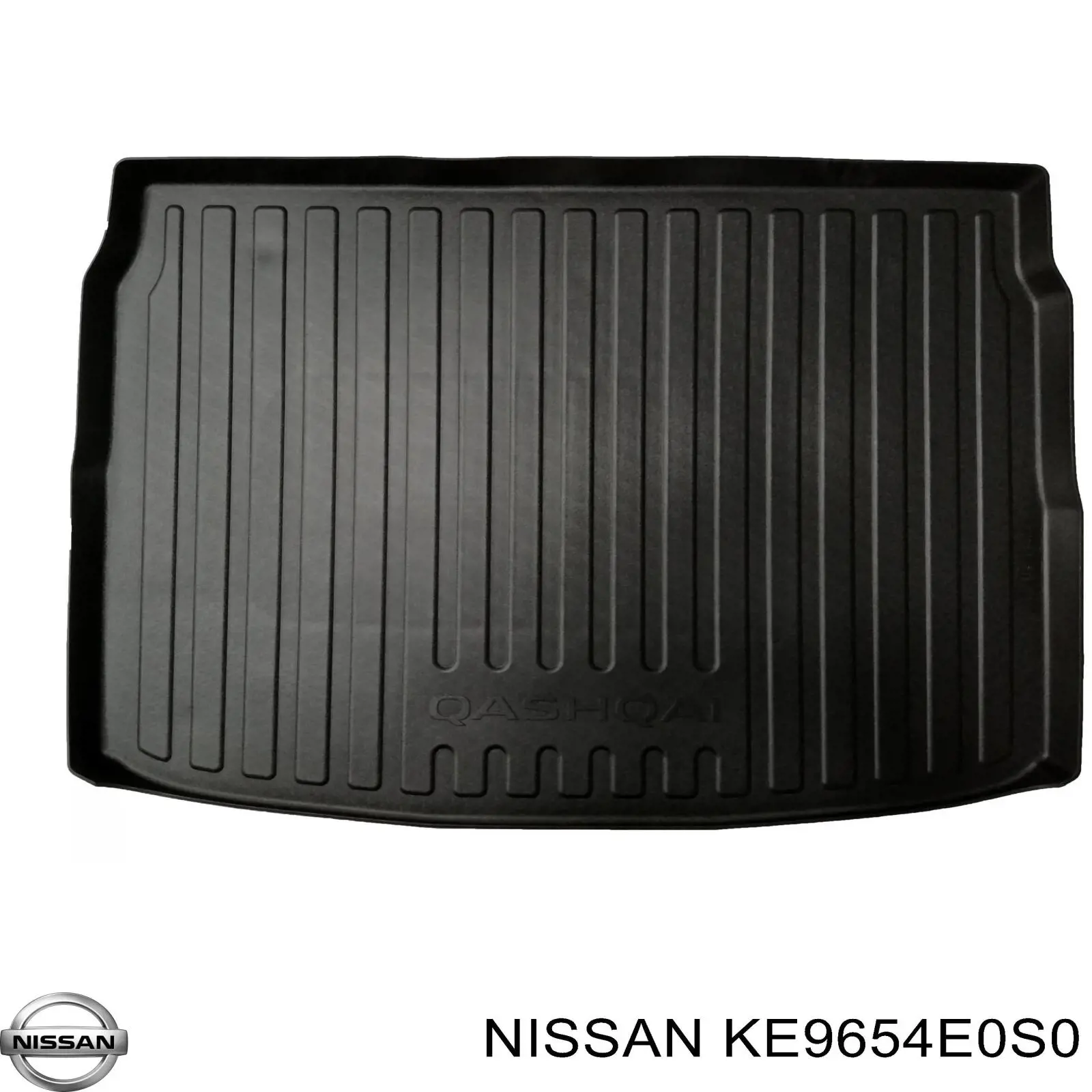 Килимок багажного відсіку Nissan Qashqai 2 (J11) (Нісан Кашкай)