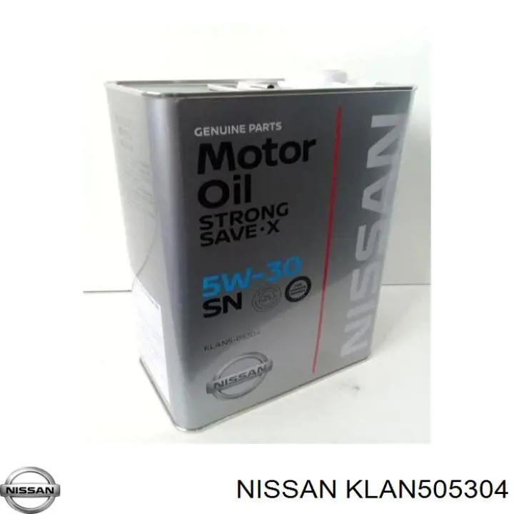 KLAN505304 Nissan/Infiniti Масло двигуна