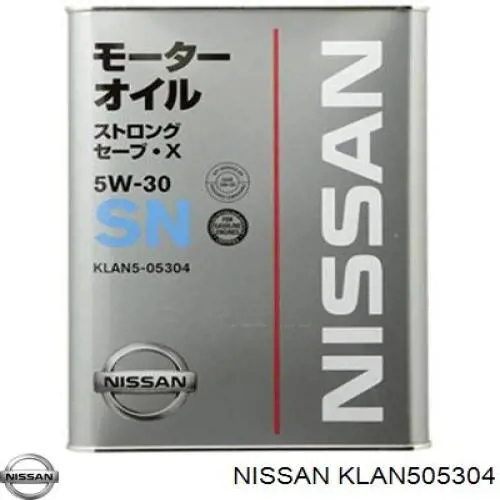 Моторне масло KLAN505304 Nissan/Infiniti