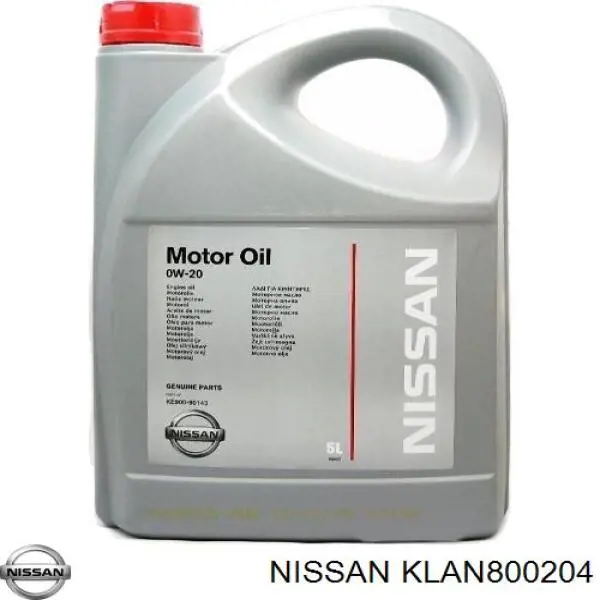 KLAN800204 Nissan масло моторне