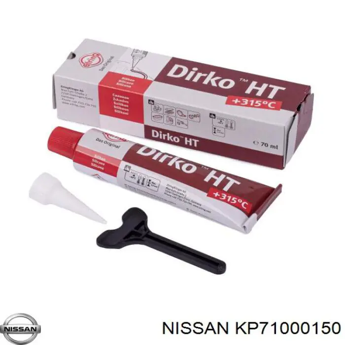 Герметик піддону картера двигуна Nissan/Infiniti KP71000150 ціна, від 13.44 USD