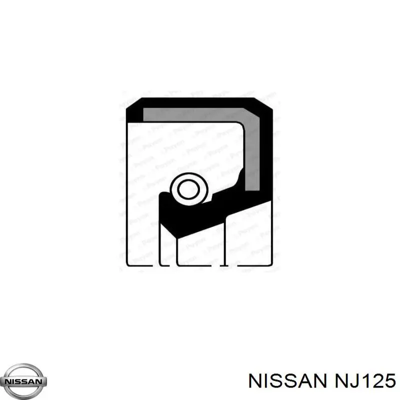 Nissan сальник піввісі переднього моста