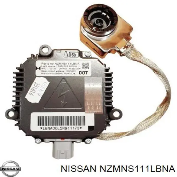 Блок управління фарами Nissan/Infiniti NZMNS111LBNA ціна, від 44.15 USD