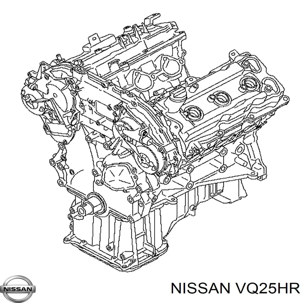 VQ25HR Nissan/Infiniti Мотор в зборі