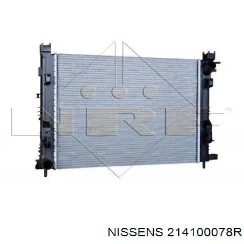 Купити 214100078R Nissens Радіатор двигуна