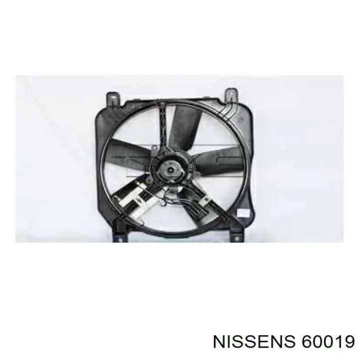 60019 Nissens Радиатор