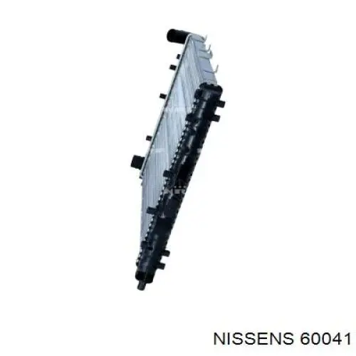 60041 Nissens Радіатор охолодження двигуна