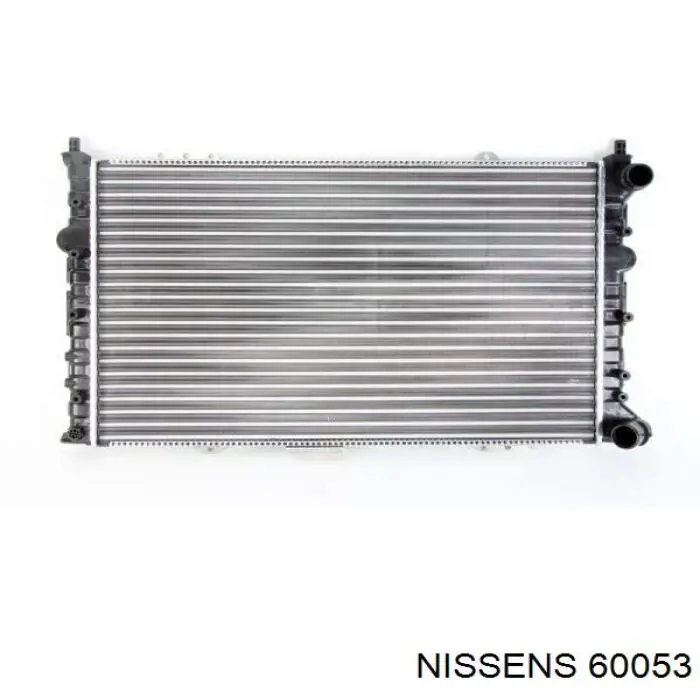 60053 Nissens радіатор охолодження двигуна