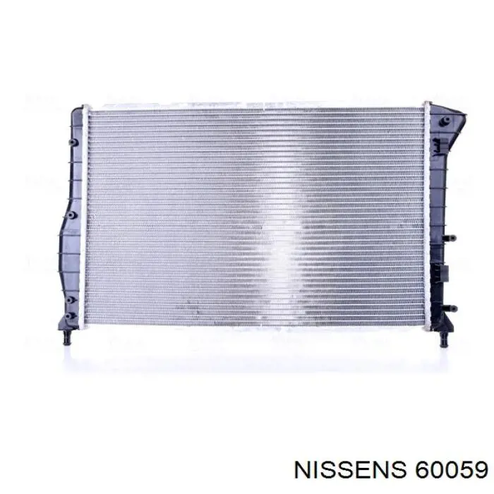 60059 Nissens радіатор охолодження двигуна