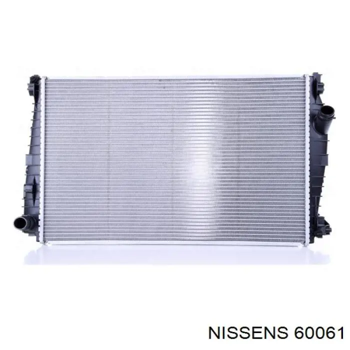 60061 Nissens радіатор охолодження двигуна