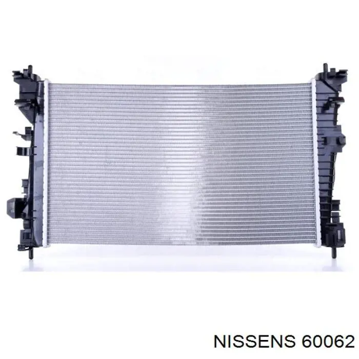 60062 Nissens радіатор охолодження двигуна