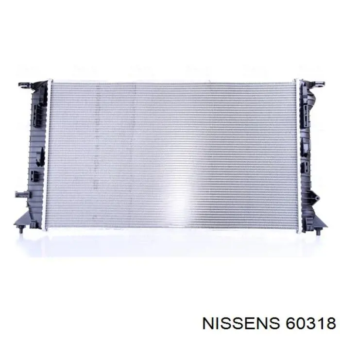 60318 Nissens радіатор охолодження двигуна