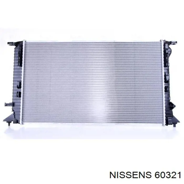 60321 Nissens радіатор охолодження двигуна