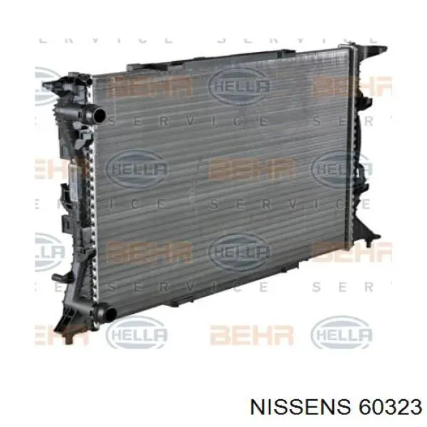 Радіатор охолодження Nissens 60323