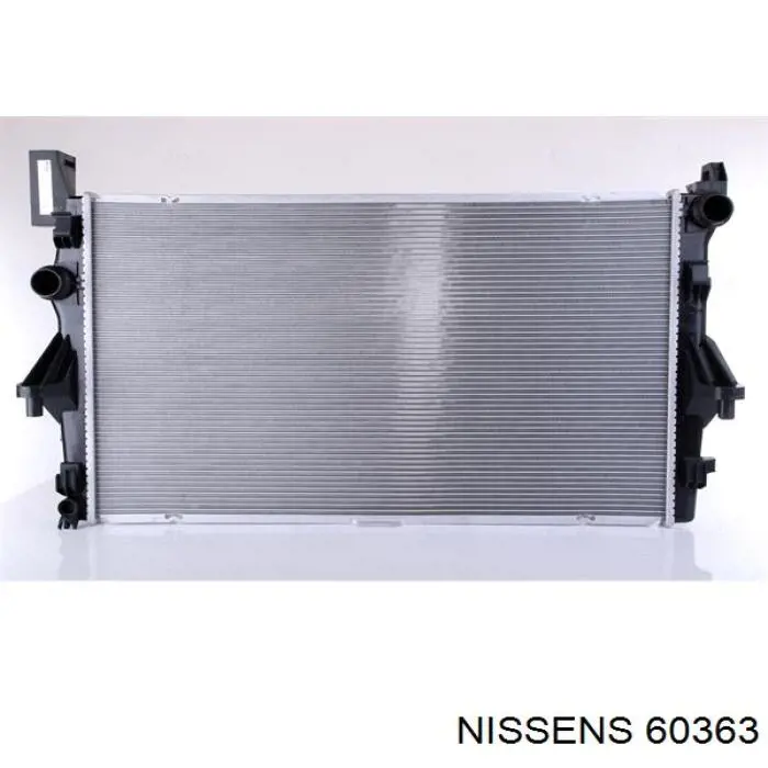 Радіатор основний Nissens 60363 ціна, від 131.15 USD