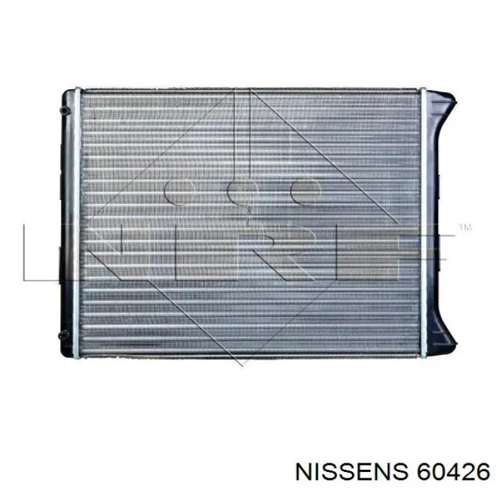 60426 Nissens радіатор охолодження двигуна