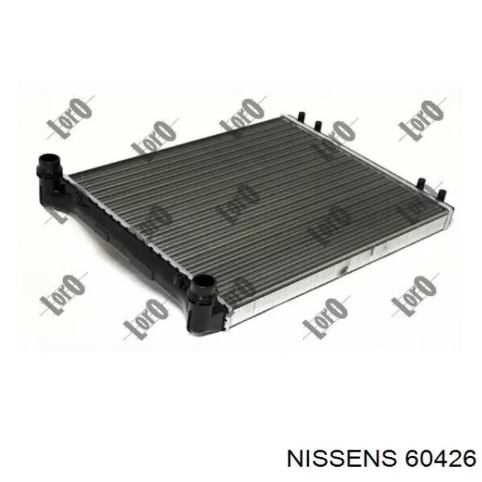Радіатор основний Nissens 60426 ціна, від 84.54 USD
