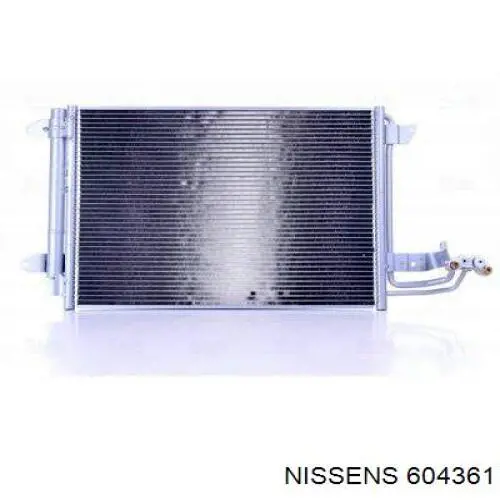 Купити 604361 Nissens Радіатор двигуна