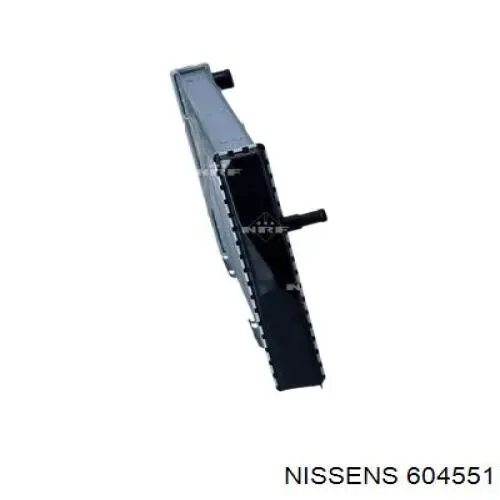 604551 Nissens Радіатор охолодження двигуна