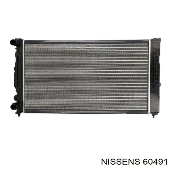 60491 Nissens радіатор охолодження двигуна