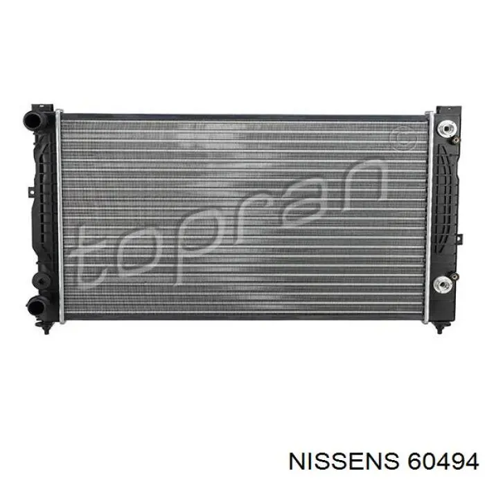 Радіатор основний Nissens 60494 ціна, від 69.52 USD
