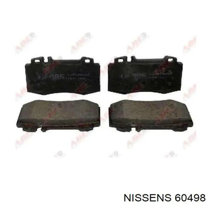 60498 Nissens радіатор охолодження двигуна