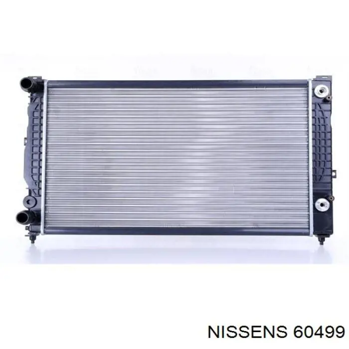 60499 Nissens радіатор охолодження двигуна