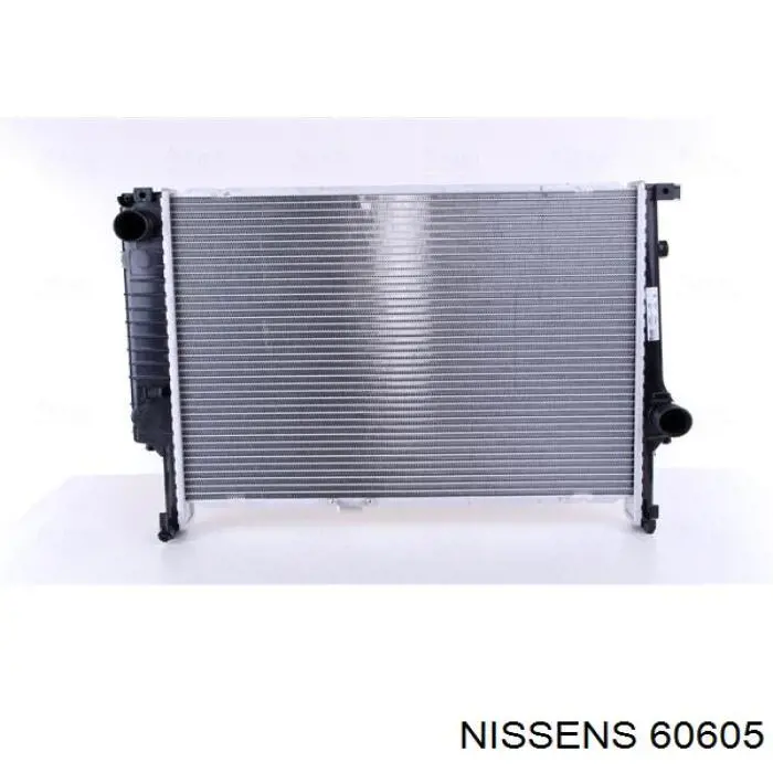 60605 Nissens радіатор охолодження двигуна