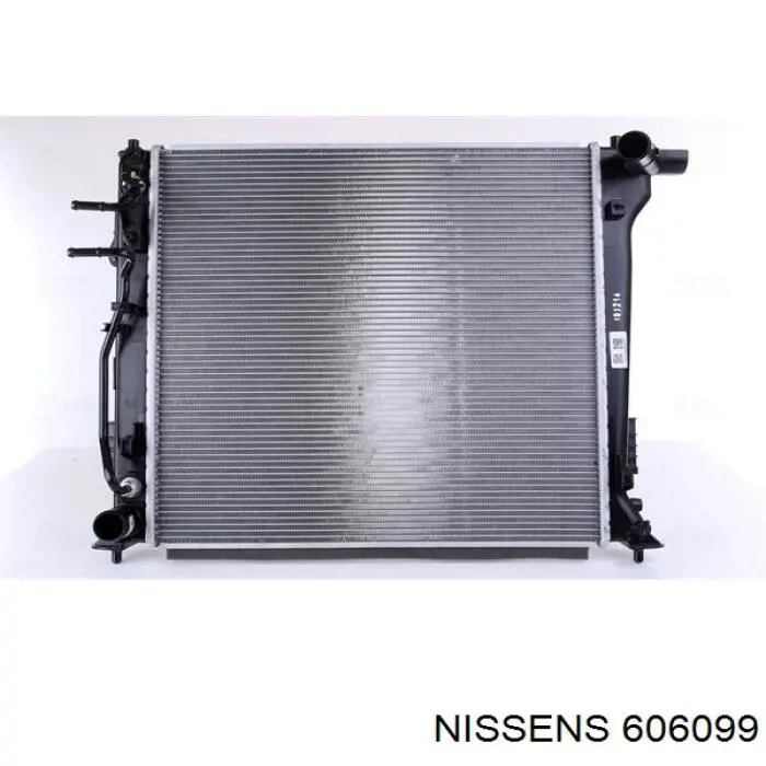 Радіатор охолодження Nissens 606099