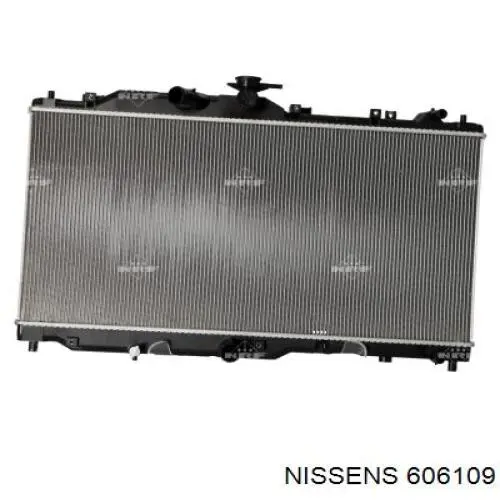 606109 Nissens радіатор охолодження двигуна