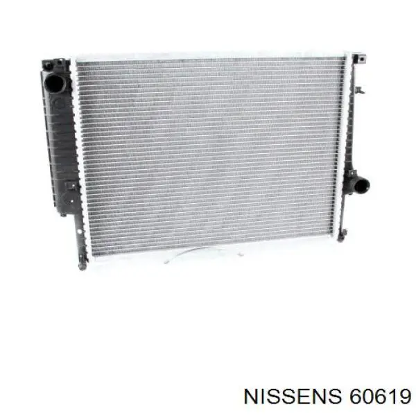 60619 Nissens радіатор охолодження двигуна