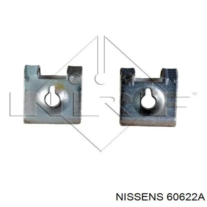 Радіатор охолодження Nissens 60622A