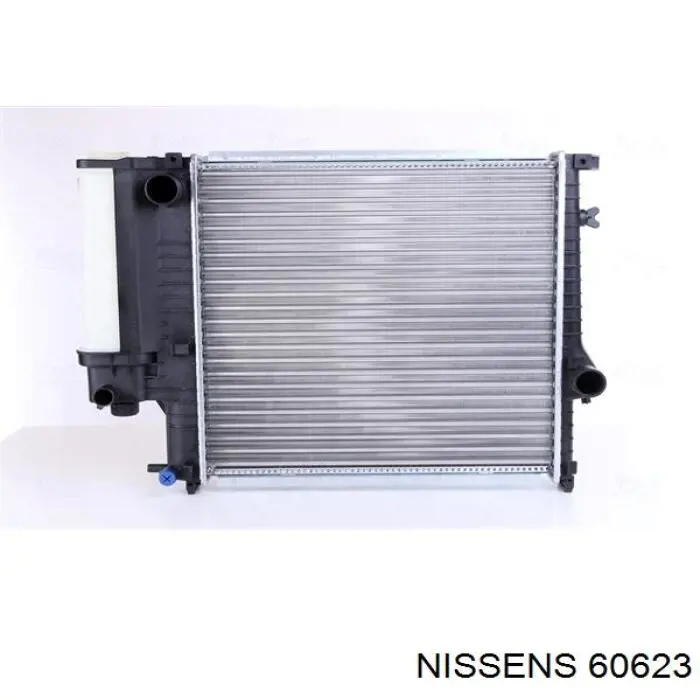 60623 Nissens радіатор охолодження двигуна