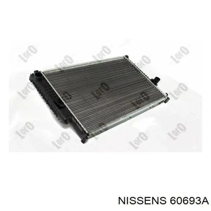 Радіатор основний Nissens 60693A ціна, від 108.57 USD