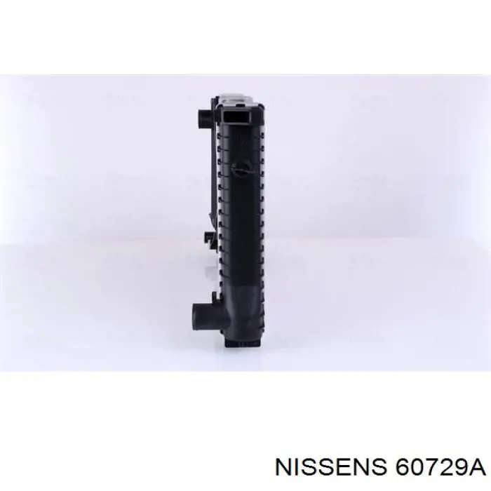 60729A Nissens Радіатор охолодження двигуна